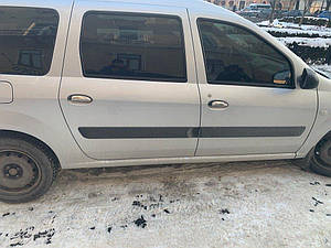RENAULT MEGANE I Накладки на дверні ручки (неірж.) 2 дверний OmsaLine ARS Накладки на ручки Рено Меган 1