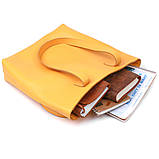 Стильна жіноча сумка Shvigel 16358 Жовтий, фото 5