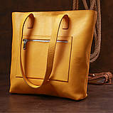 Стильна жіноча сумка Shvigel 16358 Жовтий, фото 9