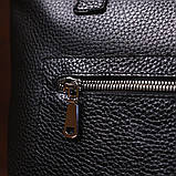 Шкіряна універсальна жіноча сумка Shvigel 16354 Чорний, фото 9