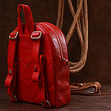 Міський жіночий рюкзак Shvigel 16301 Червоний, фото 8