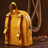 Практичний жіночий рюкзак Shvigel 16306 Жовтий, фото 8