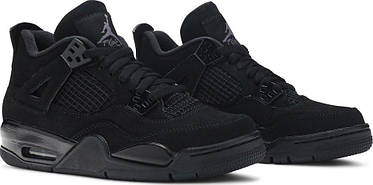 Кросівки Nike Air Jordan 4 Retro Black Cat - CU1110-010, фото 4