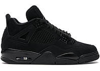 Кроссовки Nike Air Jordan 4 Retro Black Cat - CU1110-010