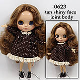 Шарнірна лялька Блайз Blythe 30 см. 4 кольору очей Хвилясте волосся, фото 2