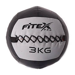 Набивний м'яч Fitex MD1242-3 3 кг