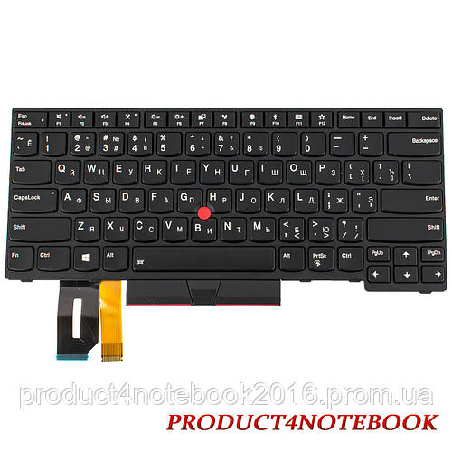Клавиатура Lenovo ThinkPad E480 Lenovo E480s L380 T480s, цена 1746 грн ...