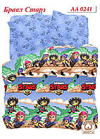 Комплект постельного белья Тиротекс детский бязь "Бравл старс"