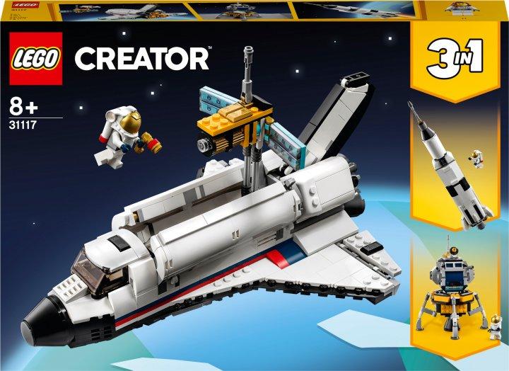 LEGO Creator Пригоди на космічному шатлі 486 деталей (31117)