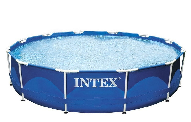 Басейн каркасний Intex 28210 круглий 366х76 см, синій