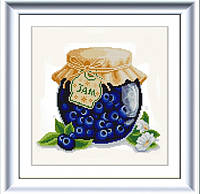 НІК-1349 Джем. Схема для вишивання бісером Конек ТМ 25 см х 25 см