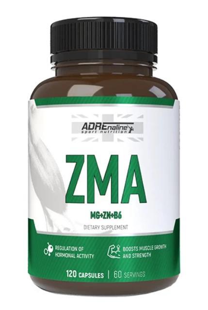 ADRENALINE ZMA  (Mg+Zn+B6) 120 капсул