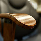 Крісло поворотне RODEO чорна екошкіра, фото 2