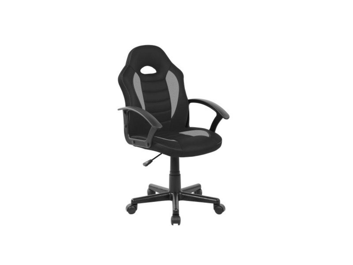 Крісло поворотне Q-101 чорне / сіре
