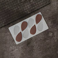Силіконовий молд для ізомальту і шоколаду "Листя" арт. BK3870200
