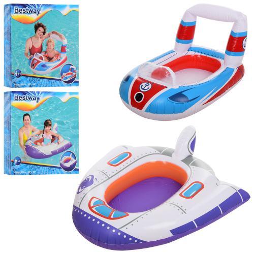 Плотик "Транспорт", 2 види (104*99 см, 99*66 см), 3-6років, в кор. 20*20*4см, Bestwey (24шт), фото 1