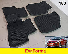 3D килимки EvaForma на Kia Ceed '10-12, килимки ЕВА