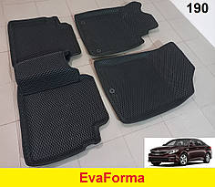 3D килимки EvaForma на Kia Optima / K5 EUR '15-20, 3D килимки EVA