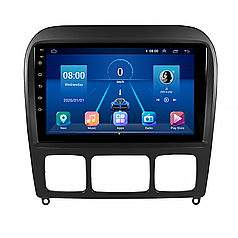 Штатна магнітола Lesko для Mercedes-Benz S-Клас IV (W220) 1998-2005 екран 9" 2/32Gb/ 4G/ Wi-Fi Premium GPS