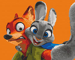 Дитяча Картина за номерами ArtCraft Вартові Зверополісу (ACR-11646-AC) 40 х 50 см