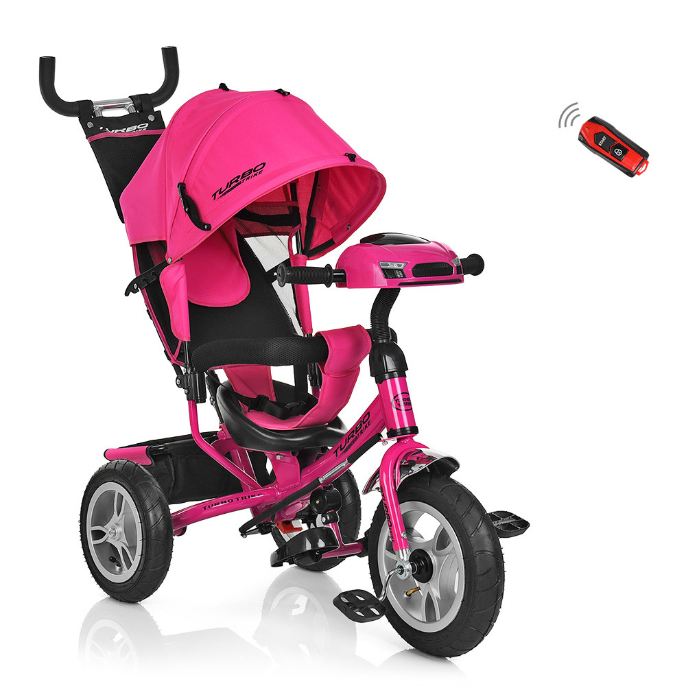 Дитячий триколісний велосипед TurboTrike M3115-6 велосипед-коляска, фото 1