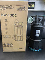 Дренажний насос занурювальний SGP-1000 для поливу городів, саду з водойм