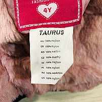 Двостороня куртка на хутрі для дівчат оптом, Taurus, 4-12 років, № X-52, фото 11