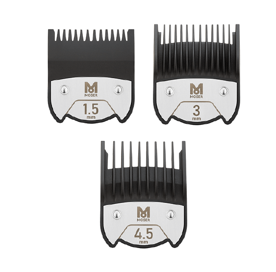 Набір магнітних насадок Moser Magnetic Premium, 1.5, 3 і 4.5 мм (1801-7010)