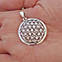 Амулет Квітка Життя зі срібла 925 проби (⌀34 мм, 6,5 г), фото 3