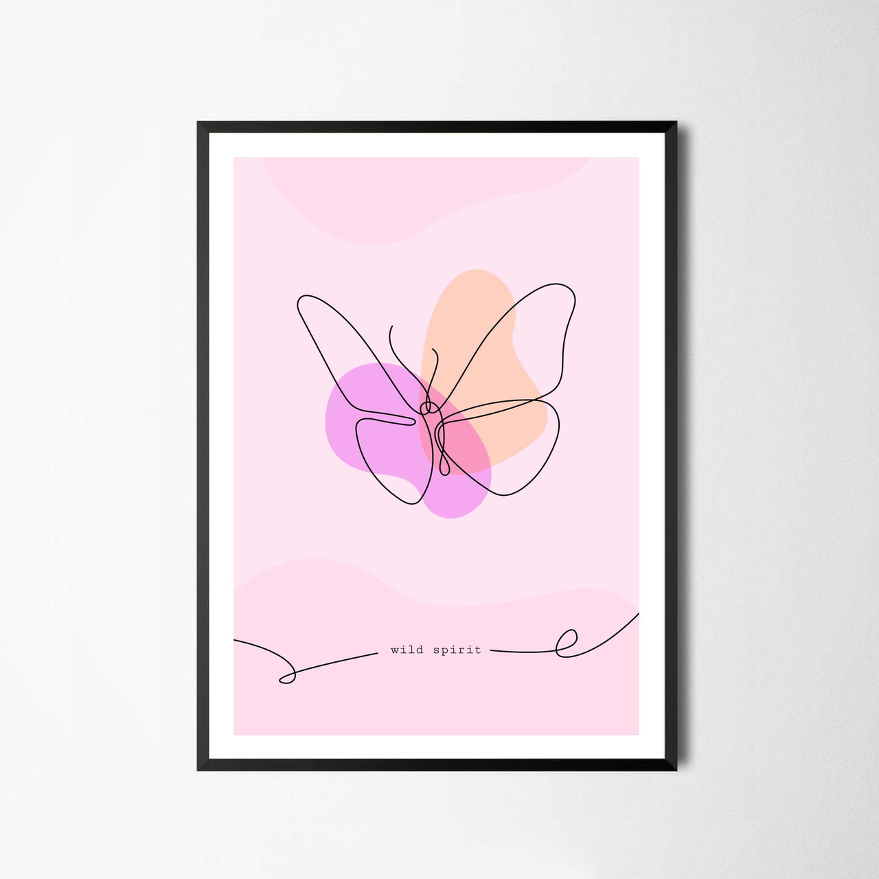 Постер Butterfly  формат А3 без рам