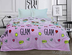 Дитячий плед велсофт 200х210 Лол, фото 1