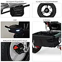 Дитячий триколісний велосипед TurboTrike M3115- HA17L велосипед-коляска, фото 4