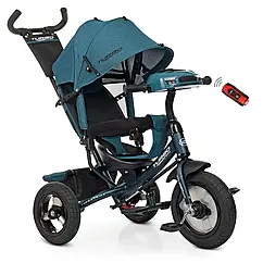 Дитячий триколісний велосипед TurboTrike M3115- HA21L велосипед-коляска