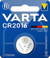 Дисковая батарейка VARTA Lithium Cell 3V CR2016 (90mAh)