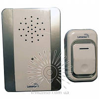 Звонок безпроводной Lemanso 230V LDB17 белый с серым