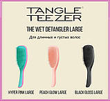 Гребінець збільшена для волосся Tangle Teezer The Wet Detangler Large з ручкою Оригінал, Pebble Grey Kiss, фото 8