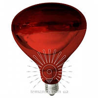 Лампа інфрачервона Lemanso 250W 230V E27 повністю червона / LM3012 гарант. 6міс
