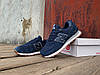 Чоловічі кросівки New Balance 574 Blue Brown сині, фото 9
