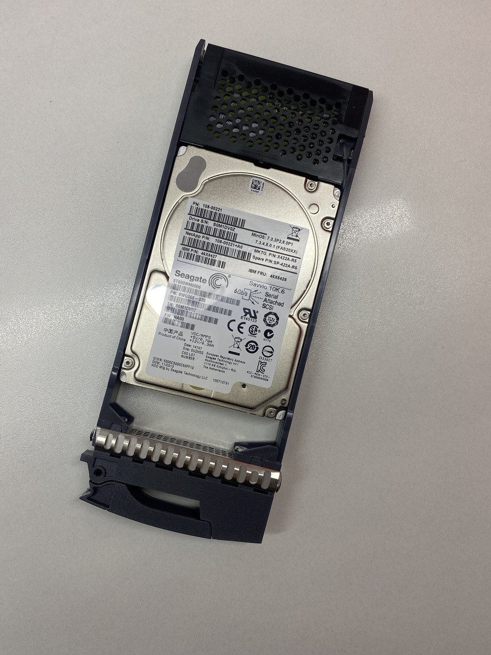 Накопичувач HDD NetApp 600 GB 2.5 6G SAS 10K SSF (108-00221)