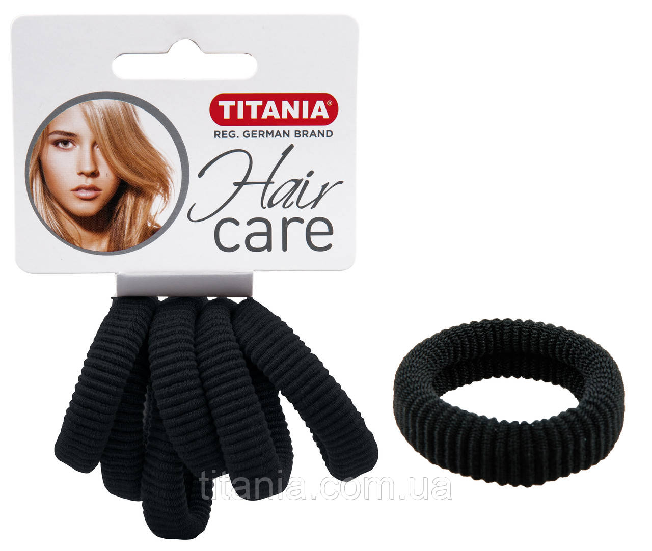 Набір гумок для волосся 6 шт. TITANIA art.7871