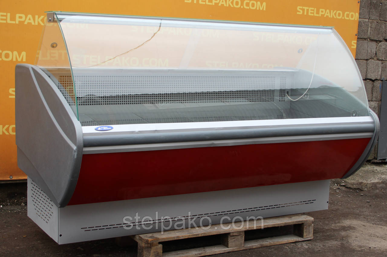 Холодильна гастрономічна вітрина «Технохолод Кароліна» 2.0 м, (Україна), нового зразка, Б/у, фото 1