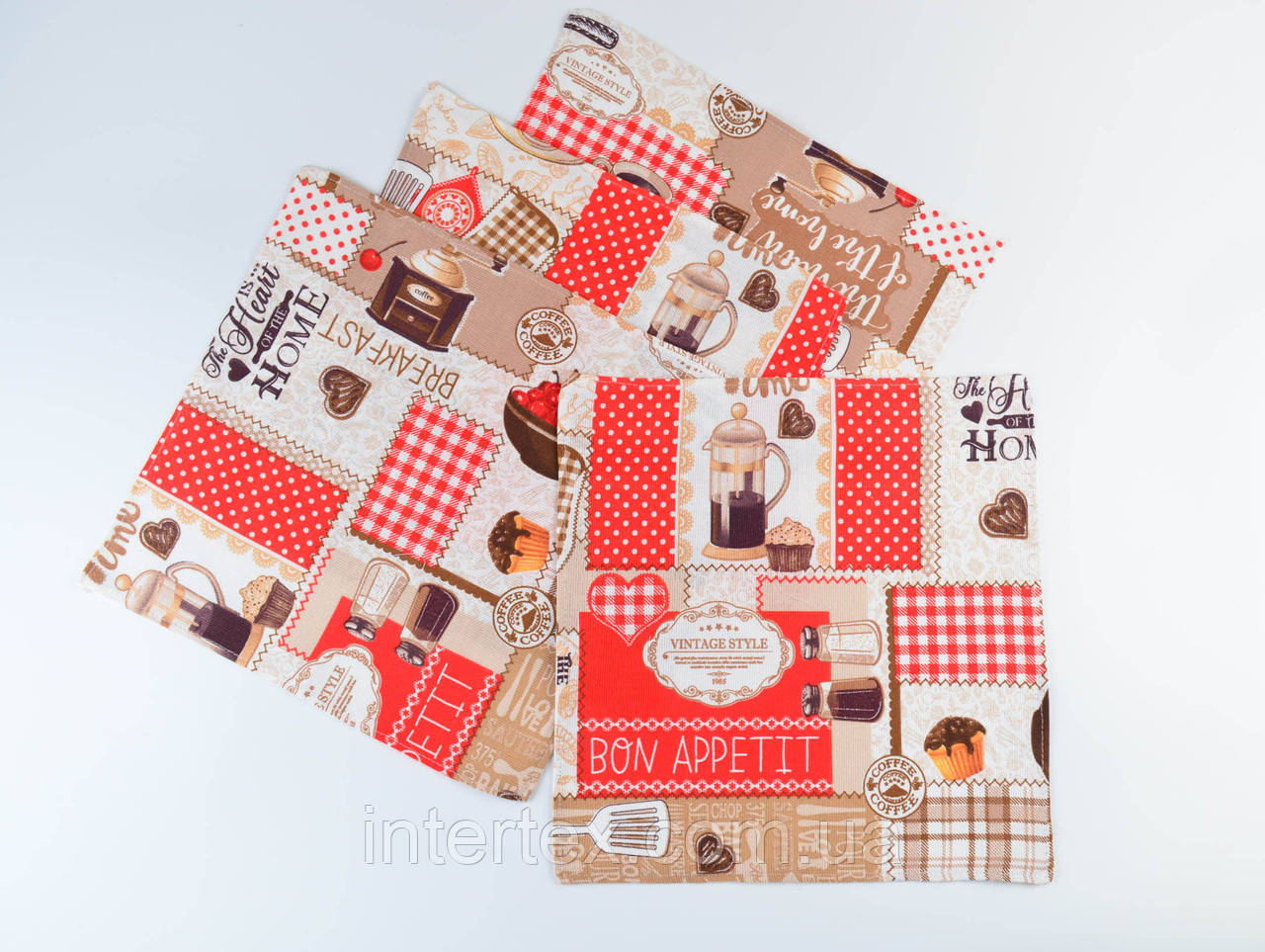 Серветки льняні "Кухня" (комплект 4 шт.), фото 1