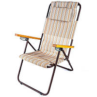 Шезлонг пляжный садовый раскладной Ranger Comfort 1 (RA 3301) кресло