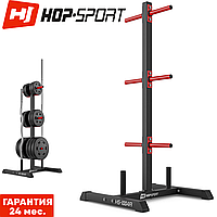 Стійка під диски та грифи Hop-Sport HS-1004A .Максимальне навантаження 400 кг. Гарантія 2 роки.