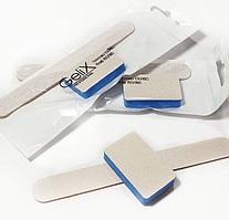 Набір Пилка+бафик (одноразові) синя вставка