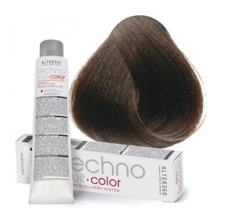 Technofruit Фарба для волосся 5/0 — Інтенсивний світлий каштановий, 100 мл
