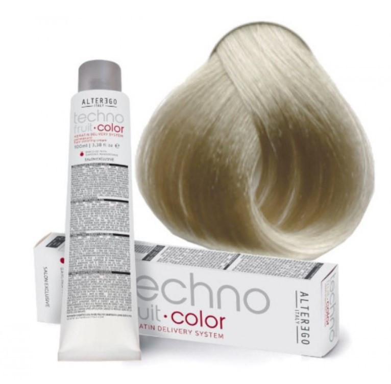 Technofruit Фарба для волосся 10/1 — платиновий попелястий блондин, 100 мл