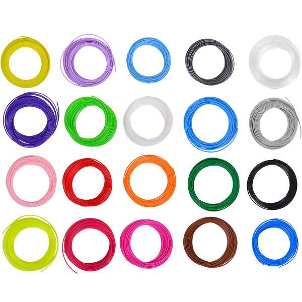 Запаски до 3d Ручки (PLA 20 шт.), фото 1