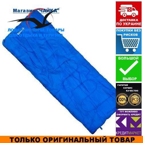 Спальный мешок Ranger Atlant blue; Лето; 190x75см. Кемпинговый спальник Ренжер RA 6628.