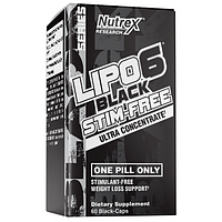 Nutrex Lipo 6 Black UC Stim-Free 60 caps